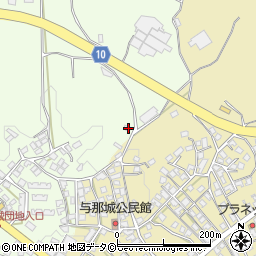 沖縄県うるま市与那城西原1048周辺の地図