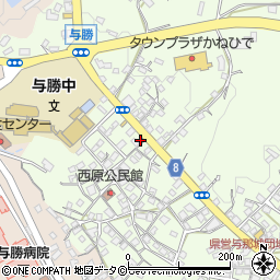 沖縄県うるま市与那城西原644周辺の地図