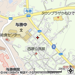 沖縄県うるま市与那城西原657周辺の地図