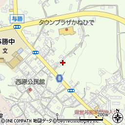 沖縄県うるま市与那城西原742周辺の地図