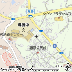沖縄県うるま市与那城西原652周辺の地図