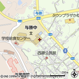 沖縄県うるま市与那城西原192周辺の地図