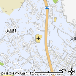 沖縄トヨタ　トヨタウンコザ店周辺の地図