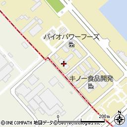 ＧＦＦ沖縄工場周辺の地図