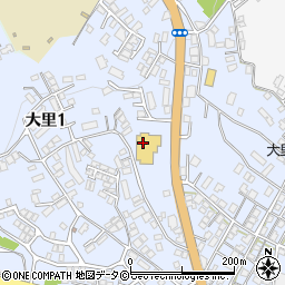 沖縄県沖縄市大里周辺の地図