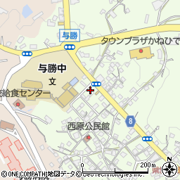 沖縄県うるま市与那城西原651周辺の地図