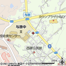沖縄県うるま市与那城西原199周辺の地図