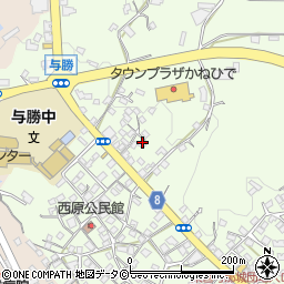 沖縄県うるま市与那城西原639周辺の地図