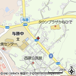 沖縄県うるま市与那城西原648周辺の地図