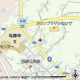 沖縄県うるま市与那城西原646周辺の地図