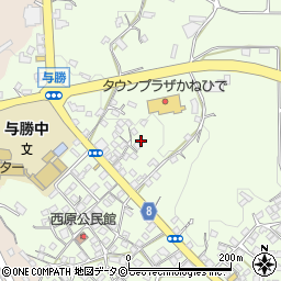 沖縄県うるま市与那城西原630周辺の地図