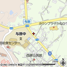沖縄県うるま市与那城西原211周辺の地図