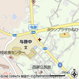 沖縄県うるま市与那城西原212周辺の地図