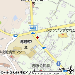 沖縄県うるま市与那城西原214周辺の地図