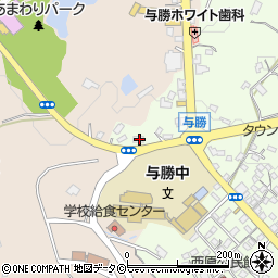 沖縄県うるま市与那城西原157周辺の地図