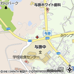 沖縄県うるま市与那城西原168周辺の地図