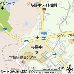 沖縄県うるま市与那城西原165周辺の地図