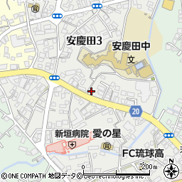 株式会社花城工務店周辺の地図