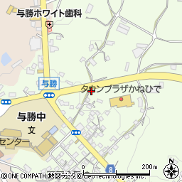 沖縄教育機材社うるま支店周辺の地図