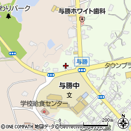 沖縄県うるま市与那城西原166周辺の地図