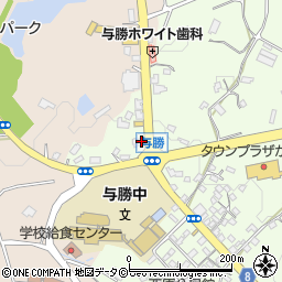 沖縄県うるま市与那城西原243周辺の地図