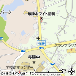 沖縄県うるま市与那城西原241-2周辺の地図