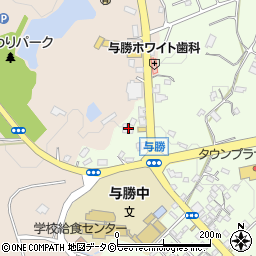 沖縄県うるま市与那城西原161周辺の地図