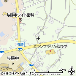 沖縄県うるま市与那城西原585周辺の地図