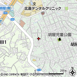 沖縄タイムス社　胡屋販売店周辺の地図