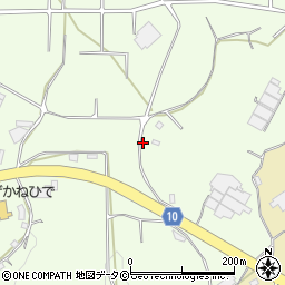 沖縄県うるま市与那城西原1107周辺の地図