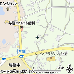 沖縄県うるま市与那城西原297周辺の地図