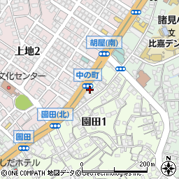 沖縄銀行コザ支店 ＡＴＭ周辺の地図