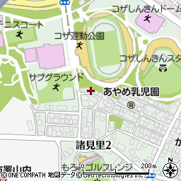 沖縄青年会議所周辺の地図