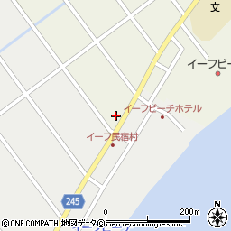 ファミリーマート久米島イーフビーチ前店周辺の地図