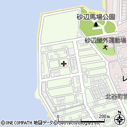 宮城北公園周辺の地図