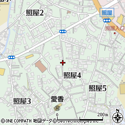 沖縄県沖縄市照屋周辺の地図