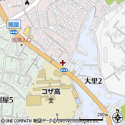 くろ潮の大関コザ本舗周辺の地図