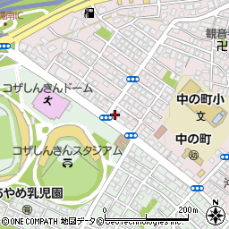 西島テレビ店周辺の地図
