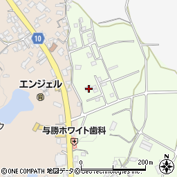 沖縄県うるま市与那城西原324周辺の地図