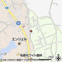 沖縄県うるま市与那城西原380周辺の地図