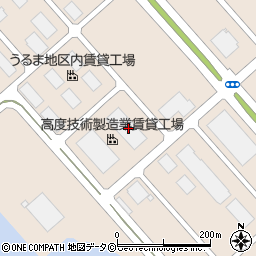 北調工業株式会社　沖縄工場周辺の地図