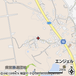 安里アパート周辺の地図