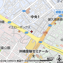 上間　てんぷら店周辺の地図