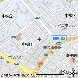 琉球放射線有限会社周辺の地図