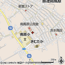 南風原売店周辺の地図