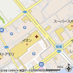 ベスト電器イオン具志川店周辺の地図