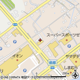 アップガレージ　沖縄中部店周辺の地図