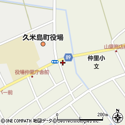 琉球銀行仲里 ＡＴＭ周辺の地図