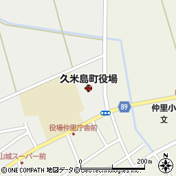 沖縄県久米島町（島尻郡）周辺の地図