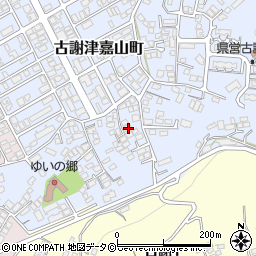 沖縄県沖縄市古謝津嘉山町17周辺の地図